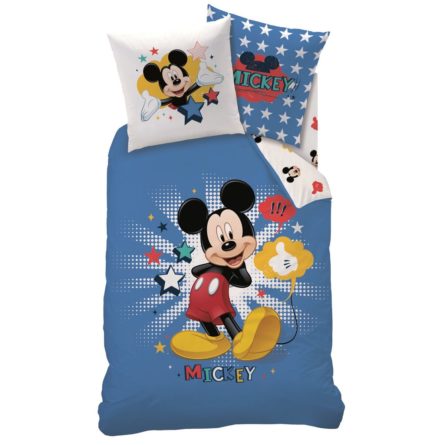 Detské bavlnené obliečky Mickey Star, 140 x 200 cm, 70 x 90 cm