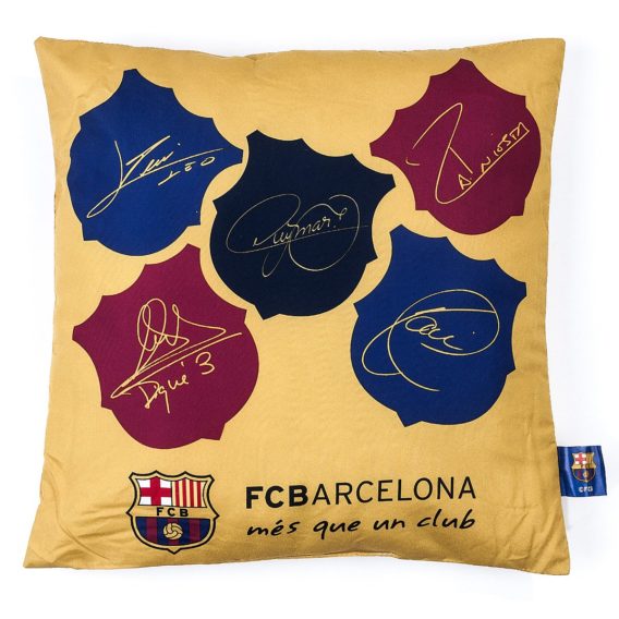 Vankúšik FC Barcelona 03, 40 x 40 cm