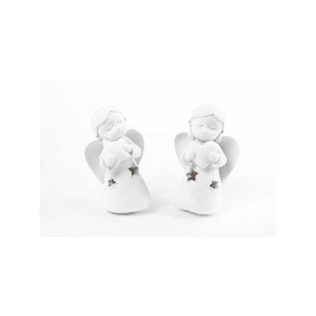 Anjel svietiaci sada 2ks 13cm