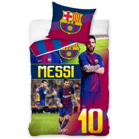 Bavlnené obliečky FC Barcelona Messi, 140 x 200 cm, 70 x 90 cm