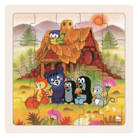 Bino Puzzle Pani Krtková a priatelia, 20 dielikov