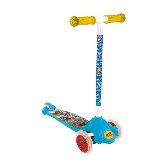 Detská kolobežka s 3 kolieskami Twist Mickey, modrá