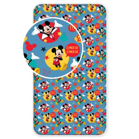 Detské bavlnené prestieradlo Mickey Mouse 2017, 90 x 200 cm