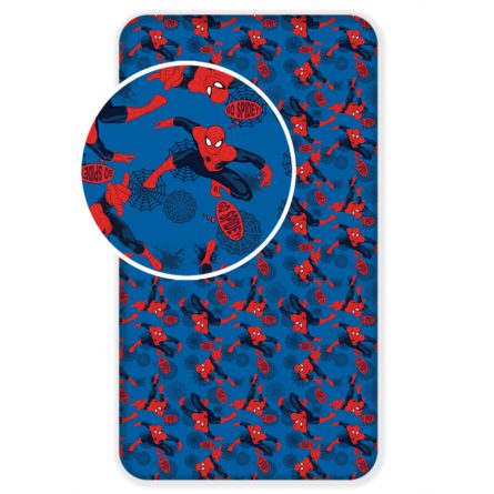 Detské bavlnené prestieradlo Spiderman 2017, 90 x 200 cm