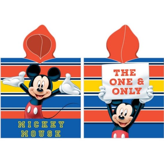 Detské pončo Mickey Mouse The One and Only, 50 x 100 cm