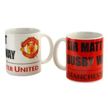 FC Manchester United Keramické hrnčeky 350 ml, 2 ks