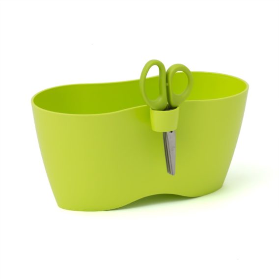 Kvetináč na bylinky Limes Dublo 2,3 l, zelená