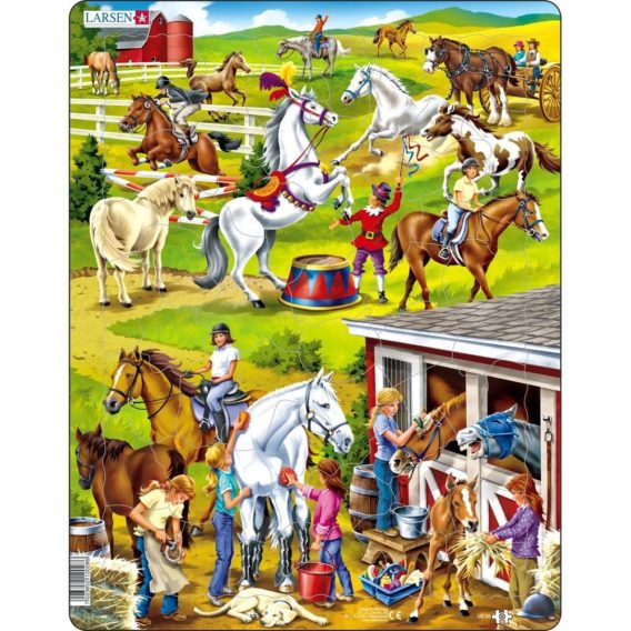 Larsen Puzzle Kone, 50 dielikov