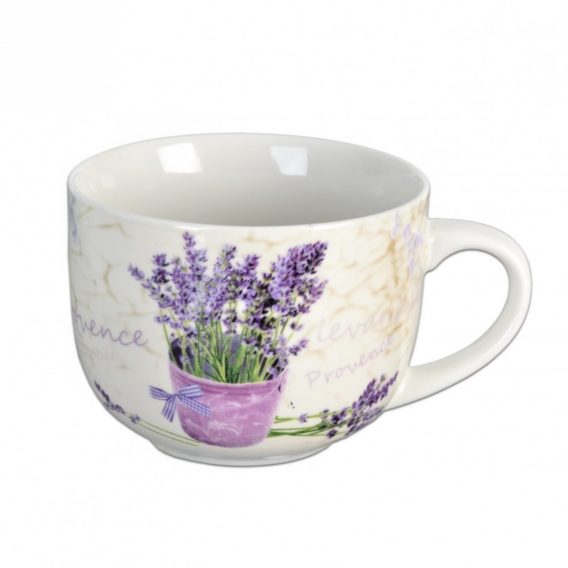 Levanduľový darček - Orion LEVANDUĽA porcelánový hrnček 0,5l - darček pre ženu