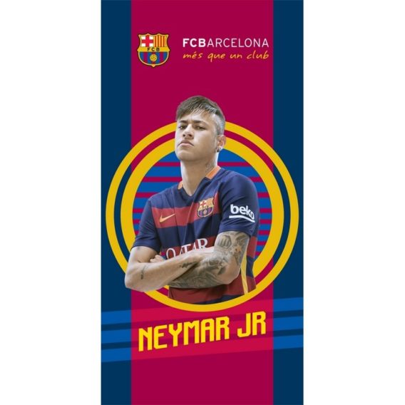 Osuška FC Barcelona Neymar JR, 70 x 140 cm