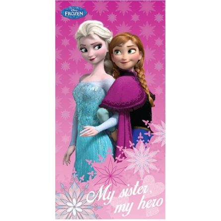 Osuška Ľadové kráľovstvo Frozen Sister hero, 70 x 140 cm