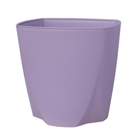 Levanduľový darček - Plastový obal na kvetináč Camy 21 cm, levandulová - darček pre ženu