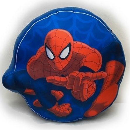 Tvarovaný vankúšik Spiderman 01, 34 x 30 cm
