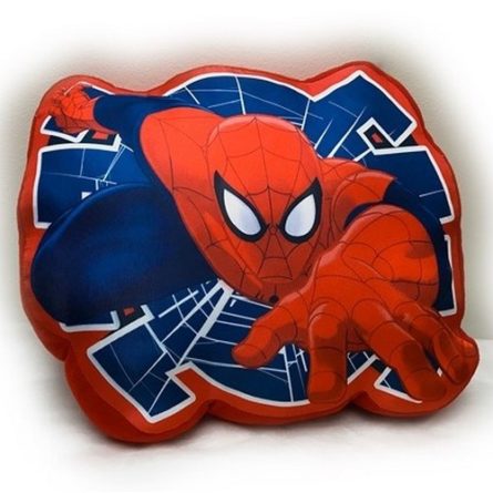 Tvarovaný vankúšik Spiderman 02, 34 x 30 cm
