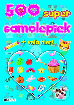 500 super samolepiek + veľa hier! - Samolepky pre deti