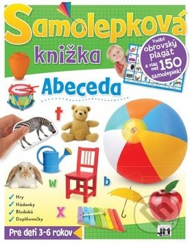 Samolepková knižka: Abeceda - Samolepky pre deti