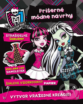 Monster High: Príšerné módné návrhy - Samolepky pre deti