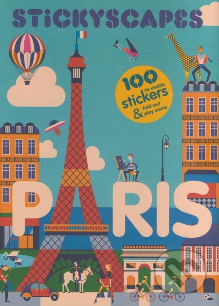 Stickyscapes Paris - Samolepky pre deti