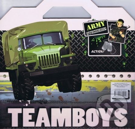 Teamboys Army Stickers! - Samolepky pre deti