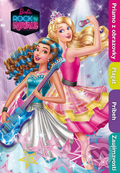 Barbie: Rock n´ Royals - Samolepky pre deti