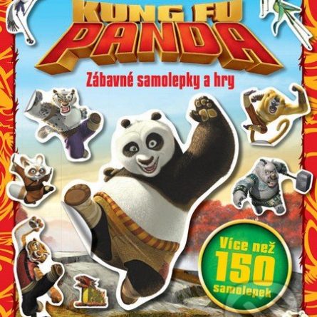 Kung Fu Panda (český jazyk) - Samolepky pre deti