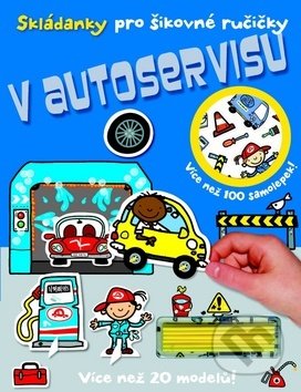 V autoservisu - Samolepky pre deti