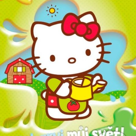 Hello Kitty: Na farmě - Samolepky pre deti