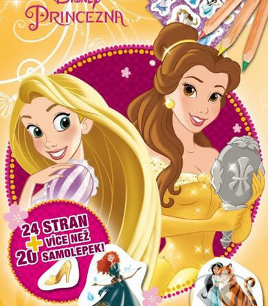 Disney Princezna - Samolepky pre deti