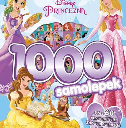 Disney Princezny - 1000 samolepek - Samolepky pre deti