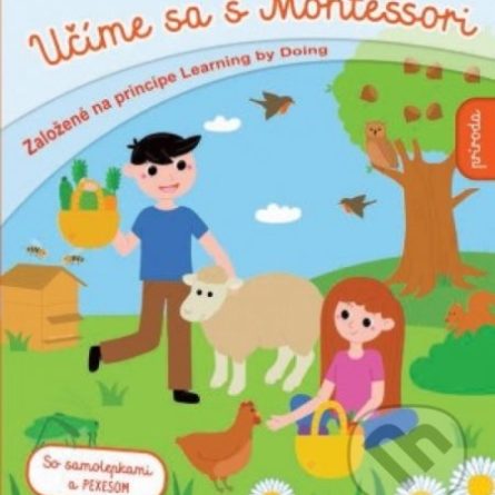 Učíme sa s Montessori - Príroda - Samolepky pre deti