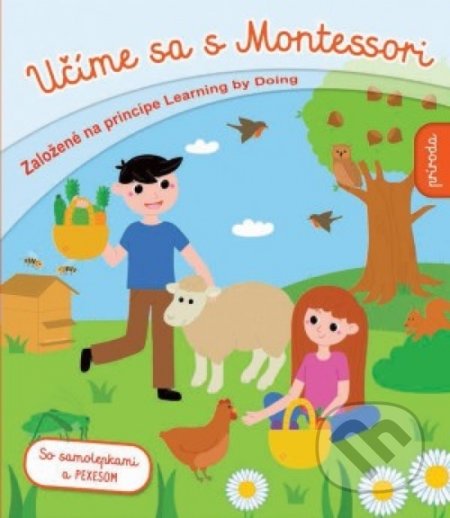 Učíme sa s Montessori - Príroda - Samolepky pre deti