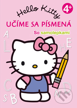 Hello Kitty: Učíme sa písmena - Samolepky pre deti