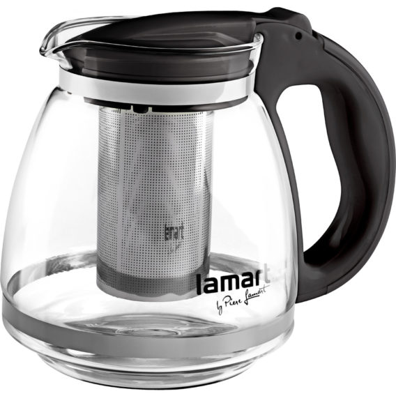 Lamart LT7027 kanvica Verre 1,5 l, čierna